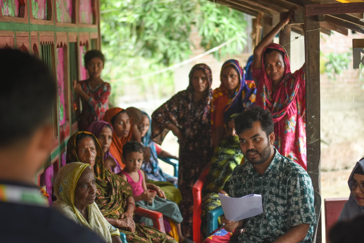 ICCCAD-IUB Partners with Lal Sabuj Society to Conduct Community Needs Assessment to Strengthen Climate Adaptation in Patuakhali’s Erosion-Prone Areas — image 1 of 5