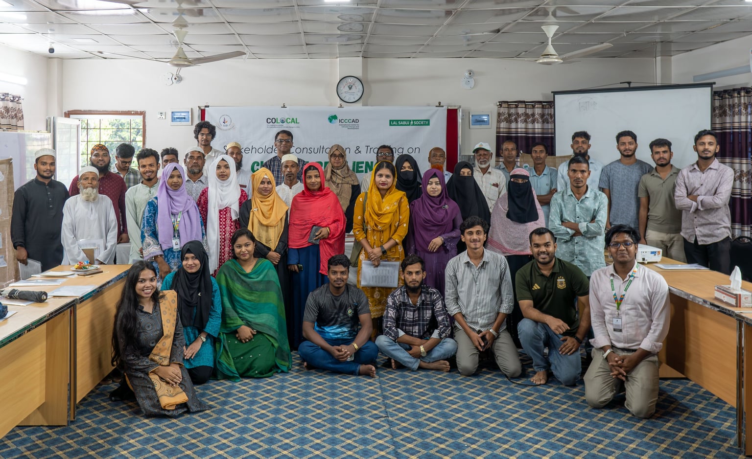 ICCCAD-IUB and LSS arrange follow-up training workshop on LLA with local communities in Patuakhali — image 1 of 7